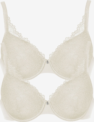 VIANIA Bra 'Leni' in Beige: front