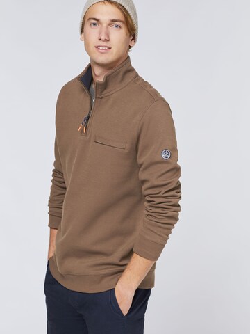 Navigator Sweatshirt in Braun