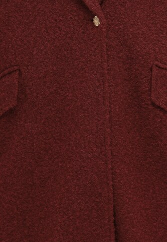 minya Between-seasons coat in Red