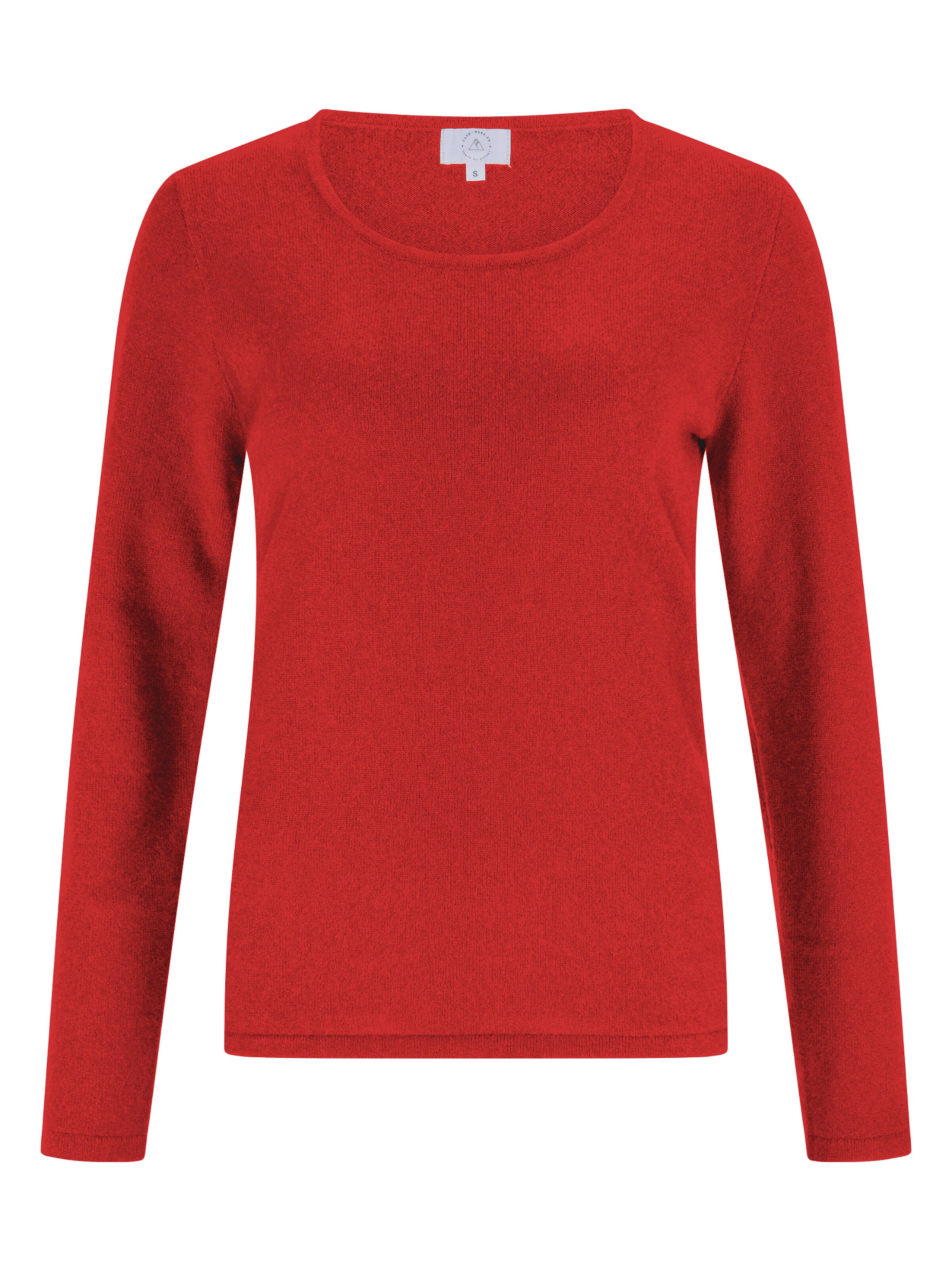 CASH-MERE.CH Neulepaita värissä punainen: etupuoli