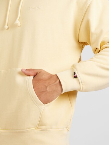 Felpa 'Red Tab Sweats Hoodie' di LEVI'S ® in giallo