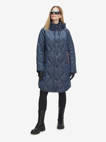 Betty Barclay Between-Seasons Coat in Blue: front