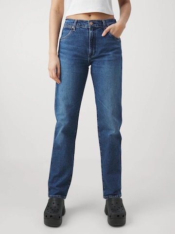 WRANGLER Normalny krój Jeansy 'STRAIGHT SUNSET' w kolorze niebieski: przód