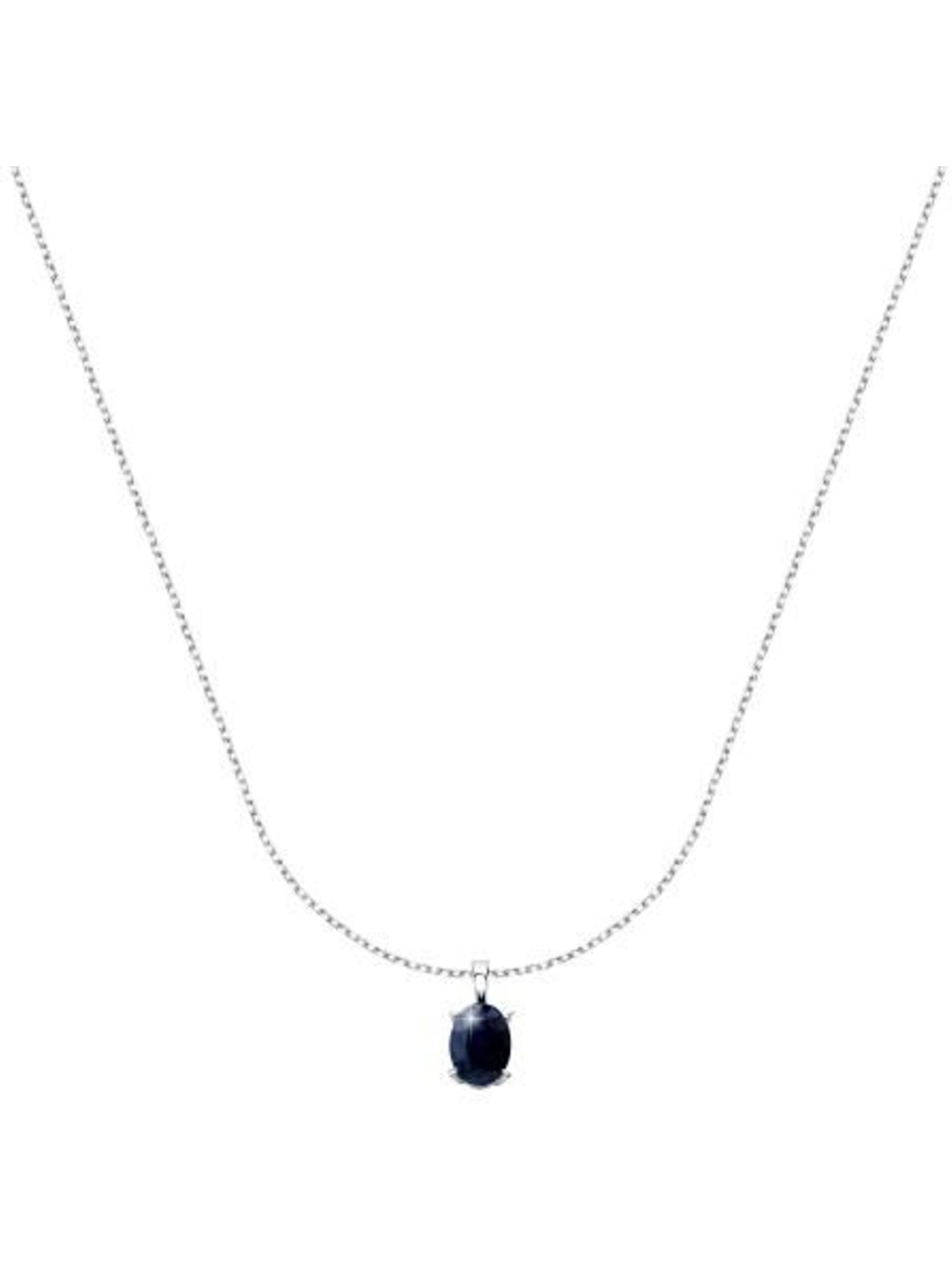 CHRIST Necklace in White: front