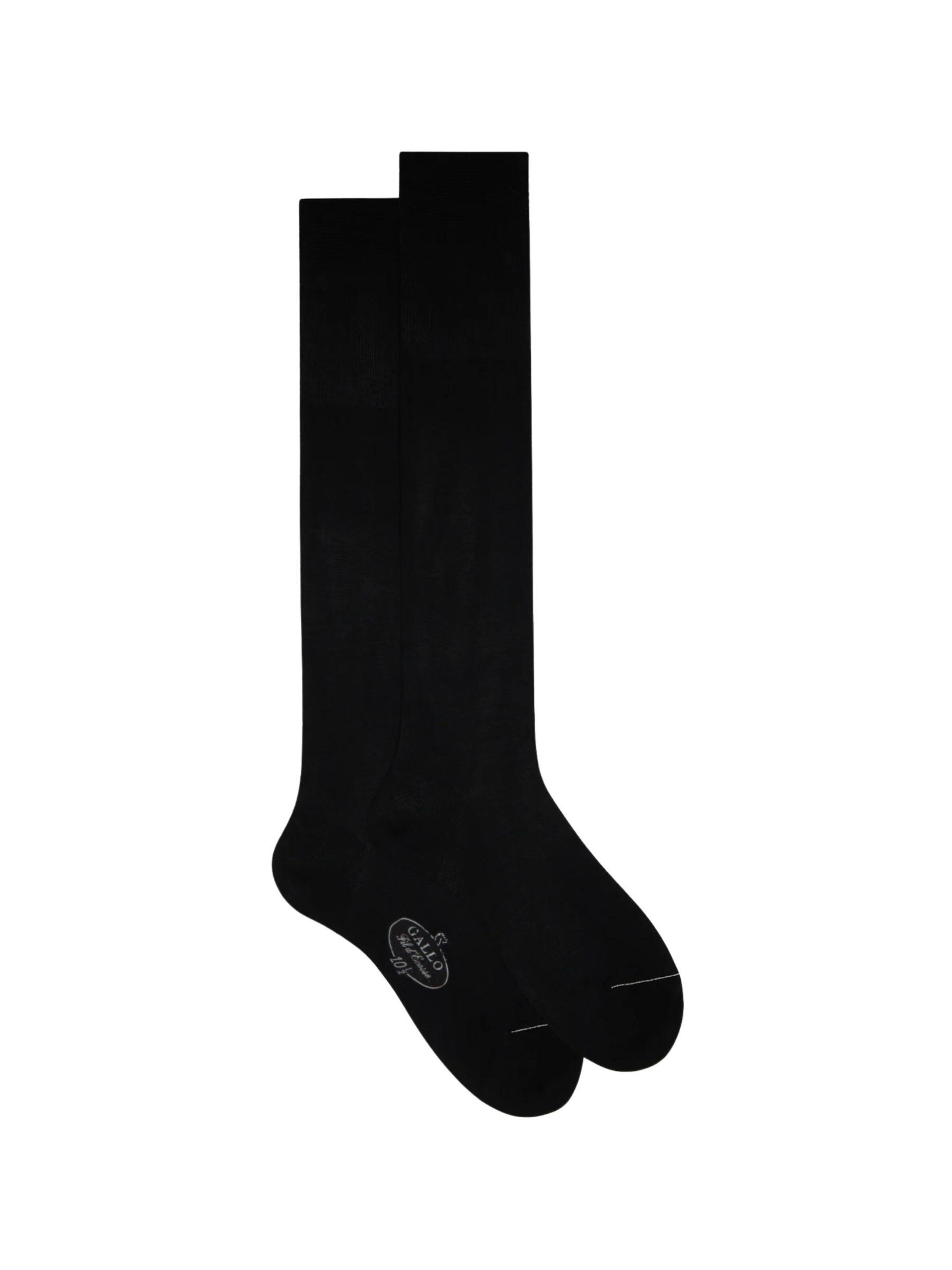 Chaussettes Gallo en noir : devant