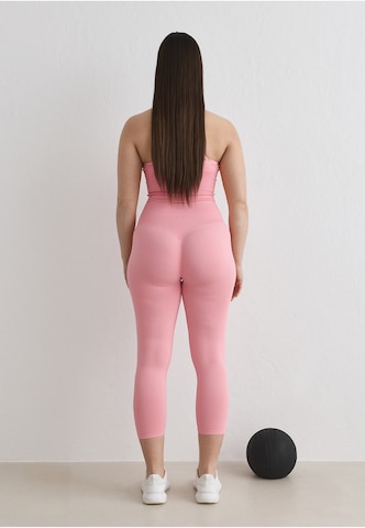 Aim'n Skinny Spodnie sportowe w kolorze różowy