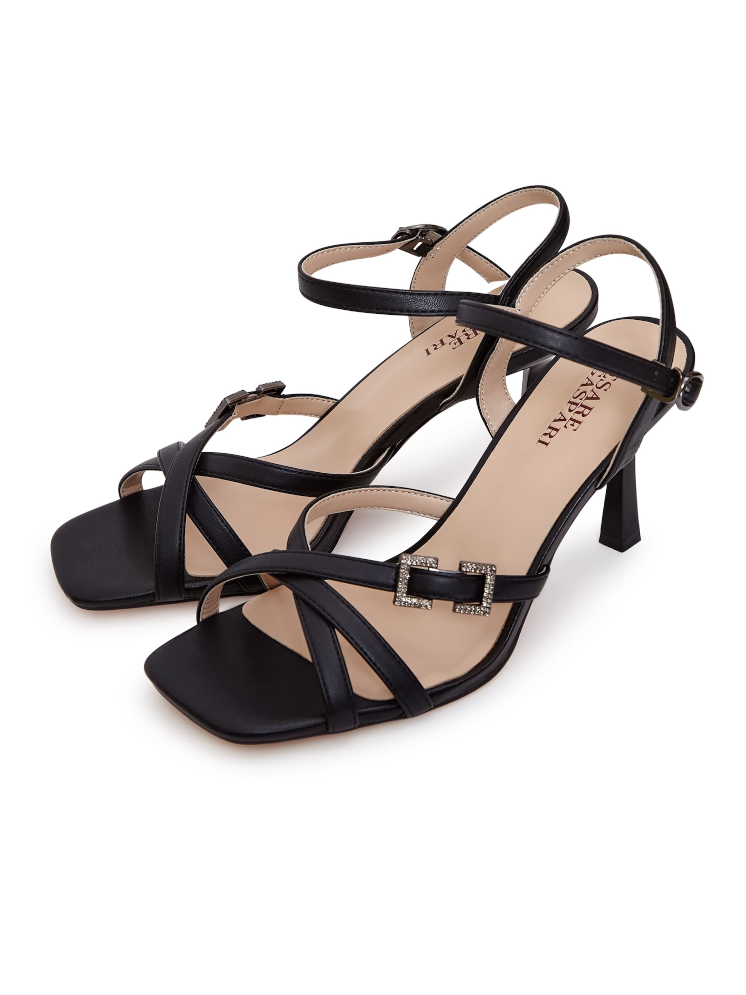 CESARE GASPARI Sandals in Black