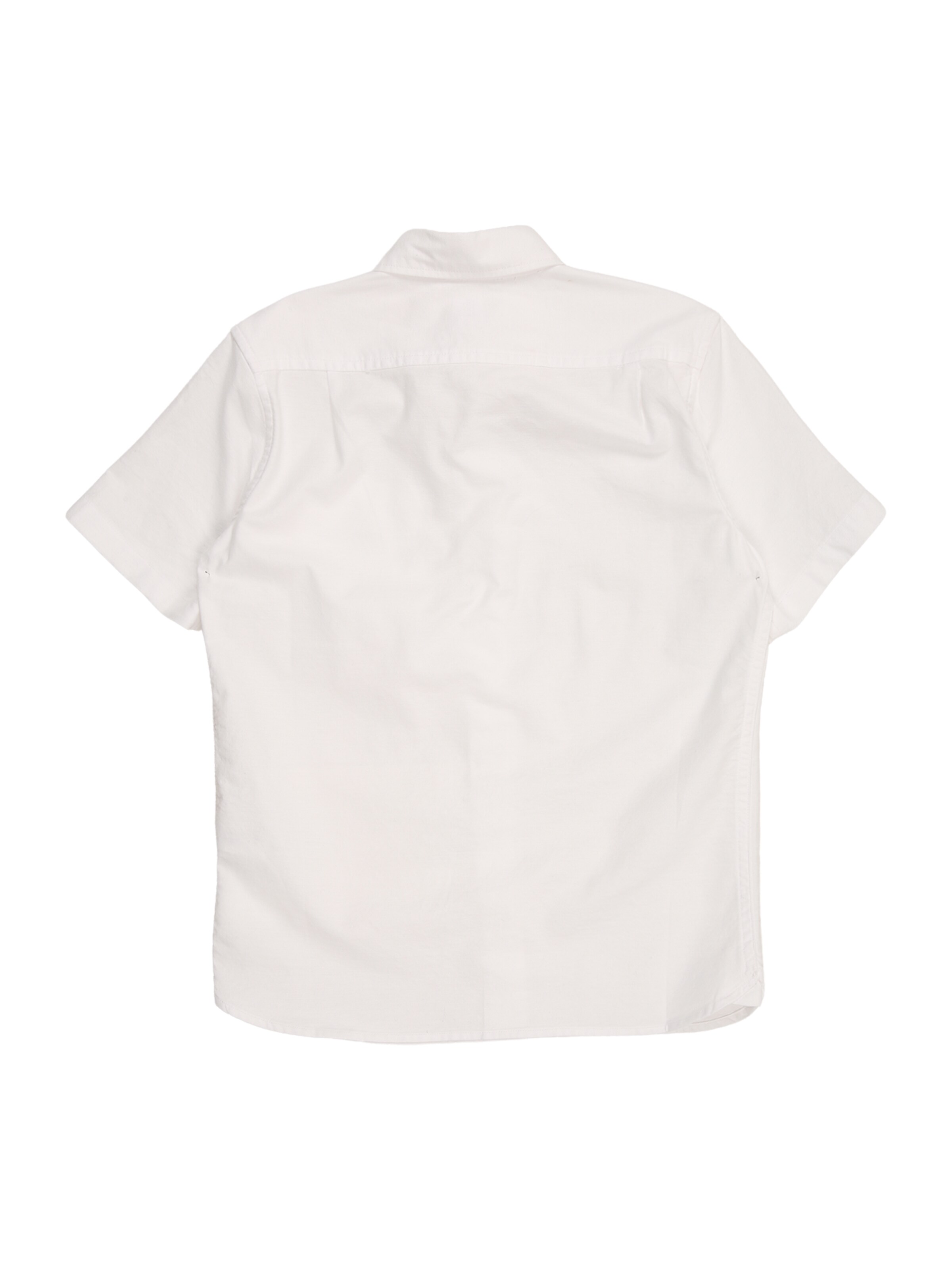 GAP Средняя посадка Рубашка в Белый