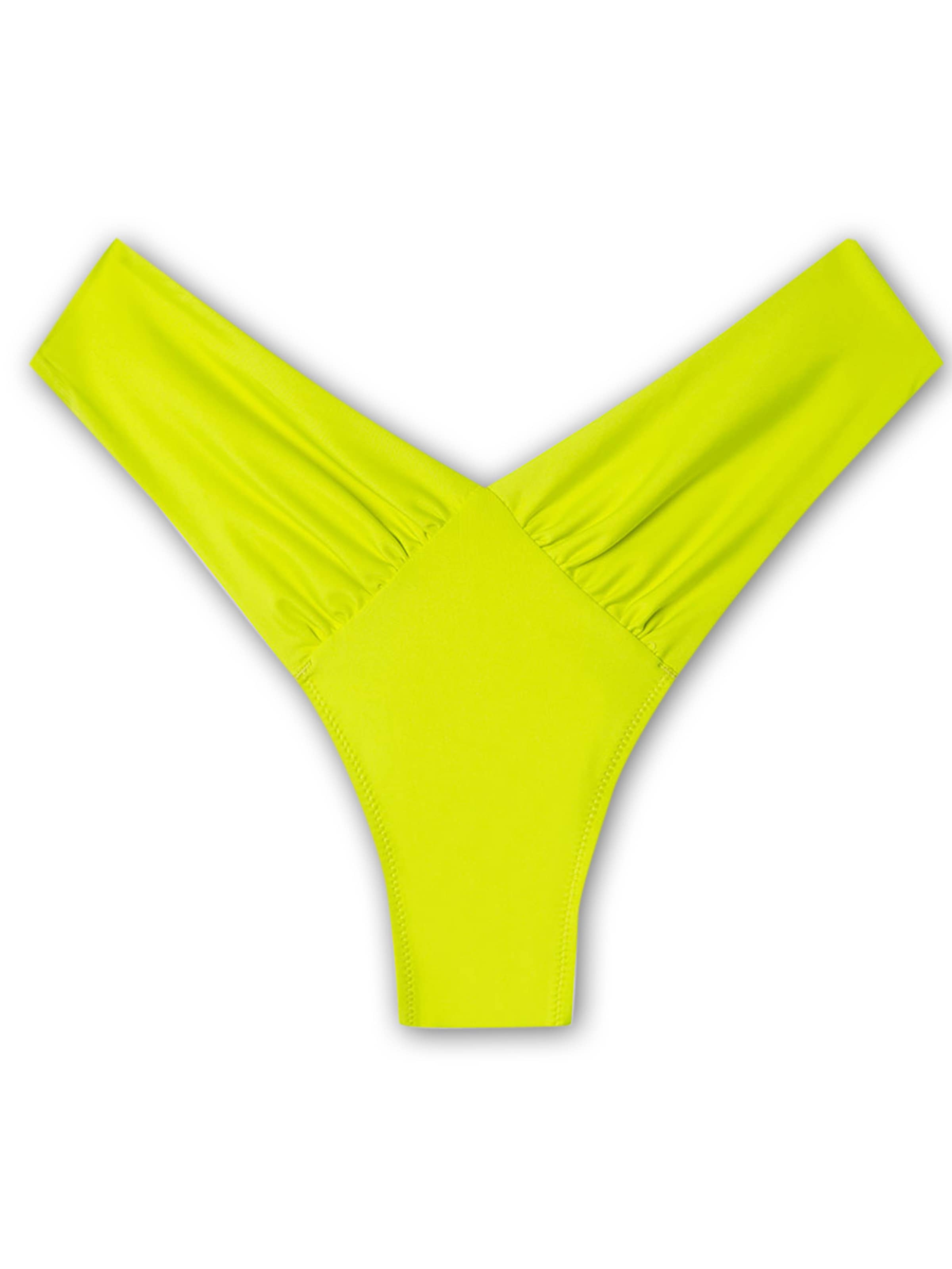 Bas de bikini Gisela en vert : devant