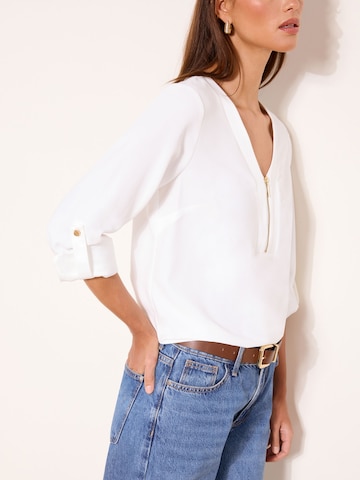 Chemisier Lipsy en blanc