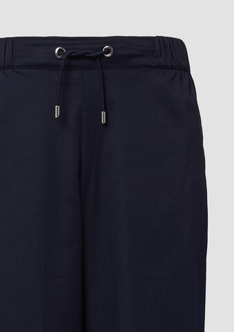s.Oliver BLACK LABEL Wide leg Pants in Blue