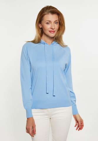 usha BLUE LABEL Sweater in Blue: front