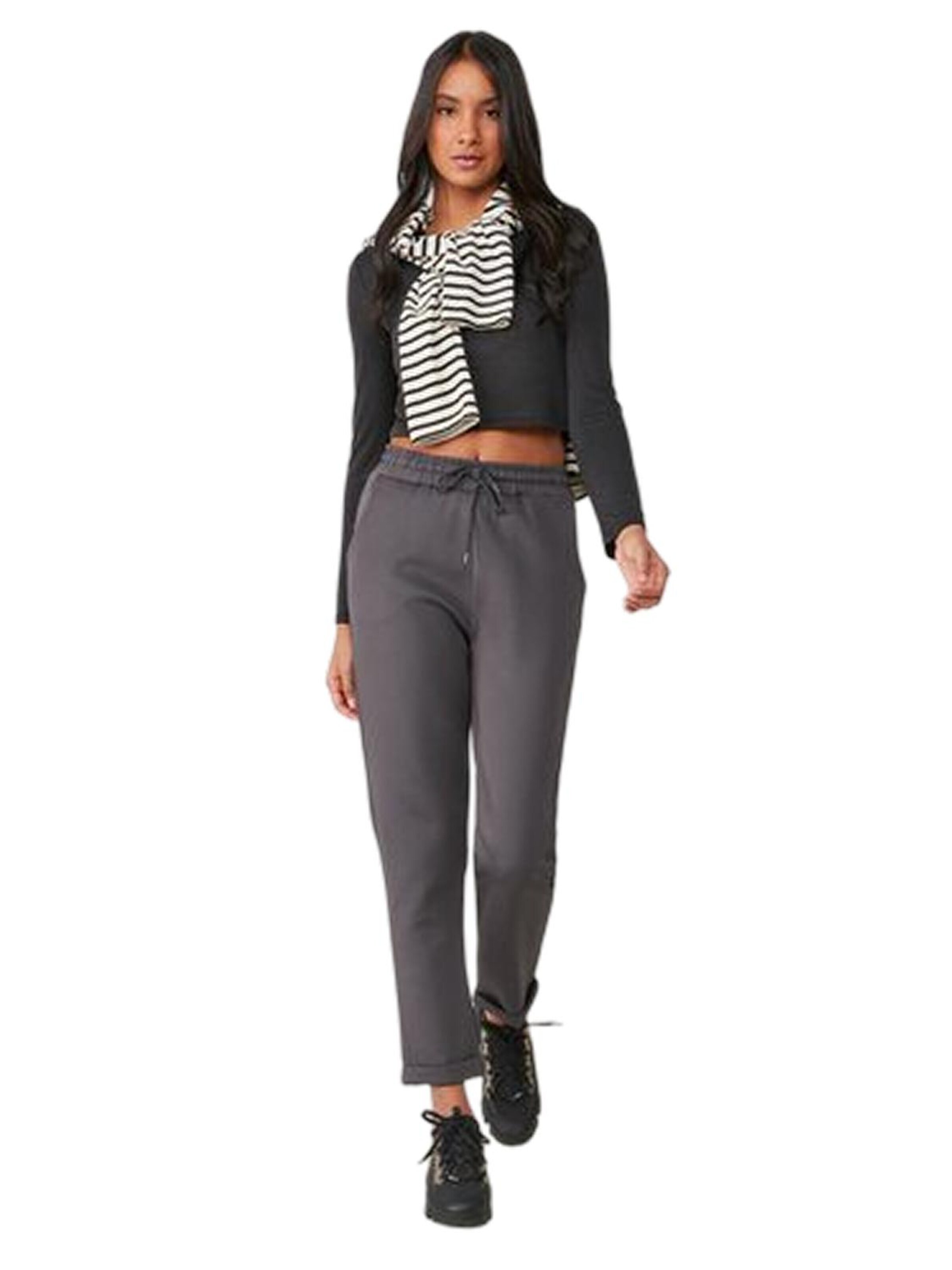 C&City Regular Broek in Grijs