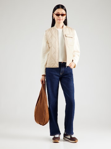GAPSweater majica 'HORSESHOE' - bijela boja