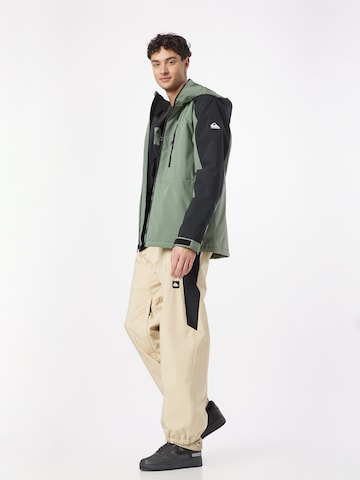 QUIKSILVER Athletic Jacket 'MISSION' in Green