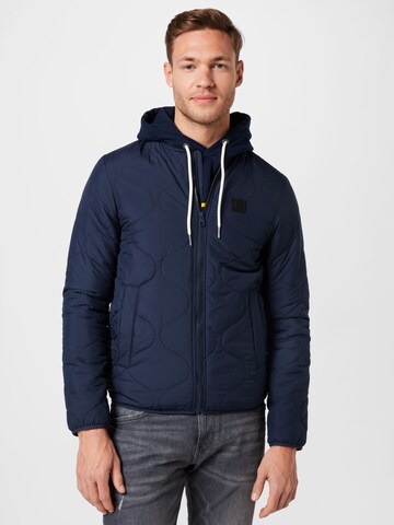 TOM TAILOR DENIM Between-Season Jacket in Blue: front