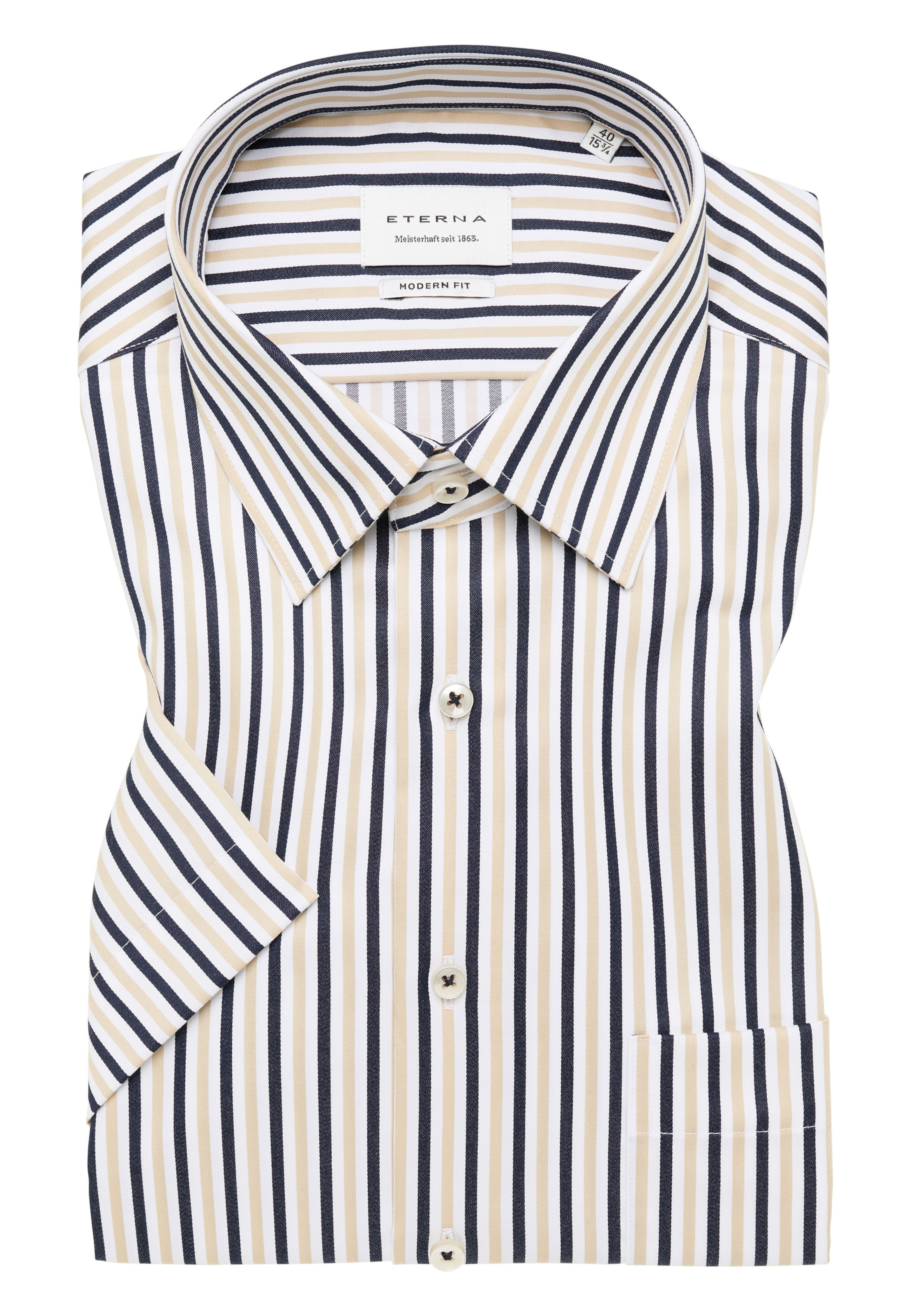 ETERNA Regular fit Business shirt in White