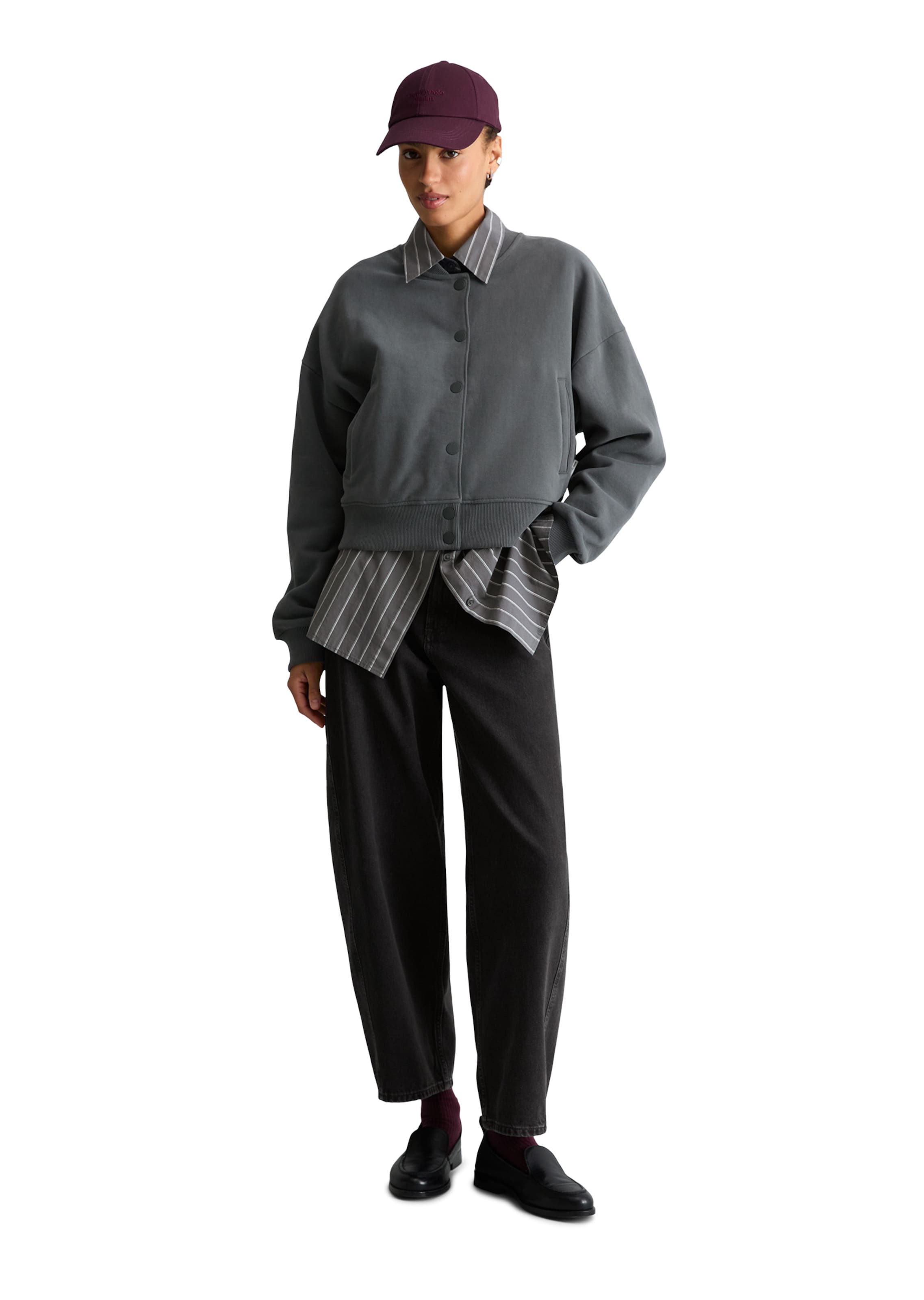 Marc O'Polo DENIM Sweat jacket in Grey