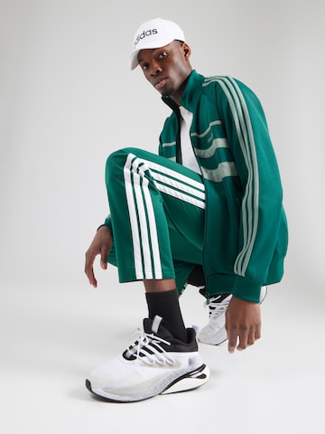 ADIDAS ORIGINALS Zip-Up Hoodie 'The First' in Green