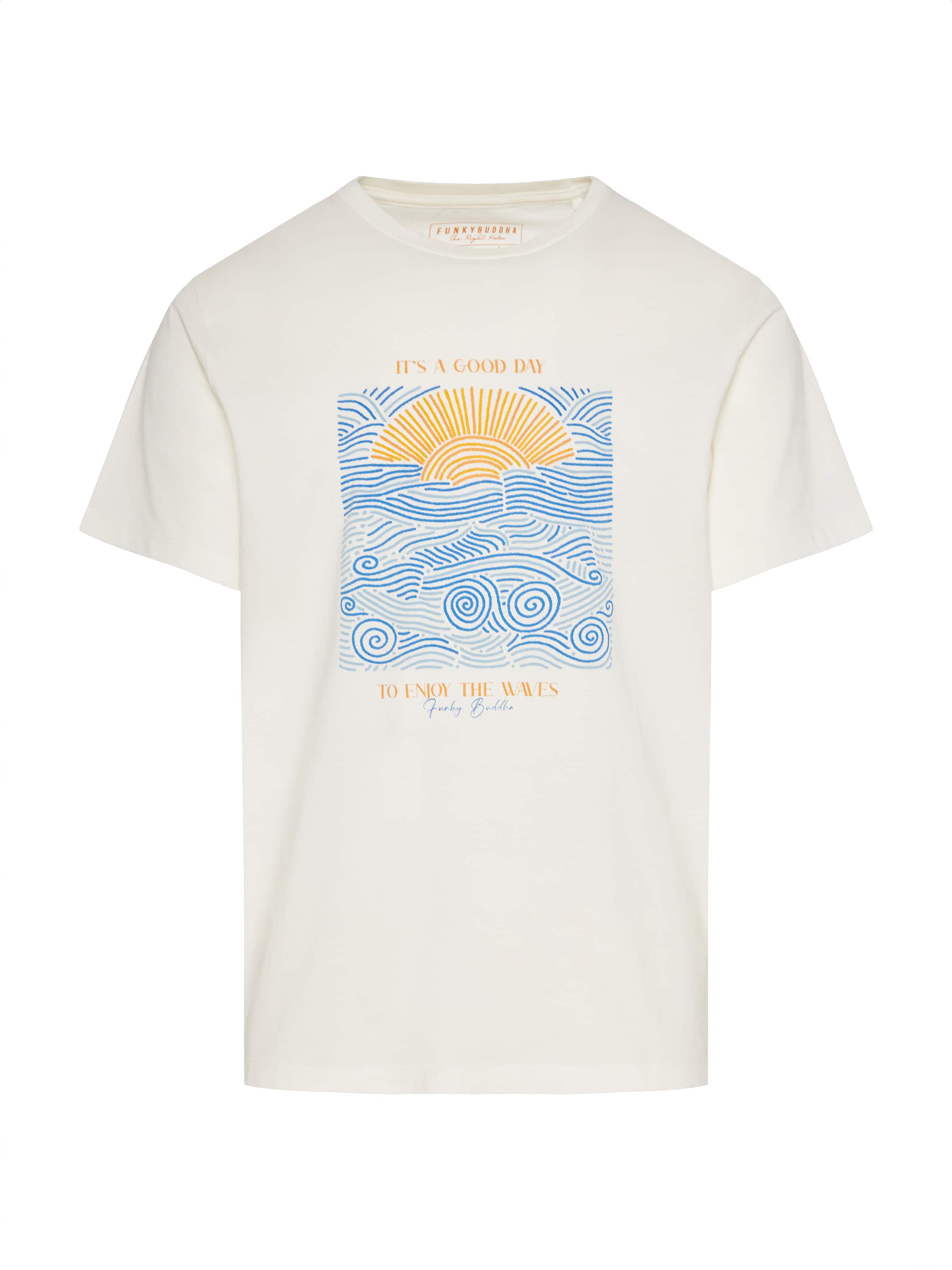 Funky Buddha Shirt in Beige: front