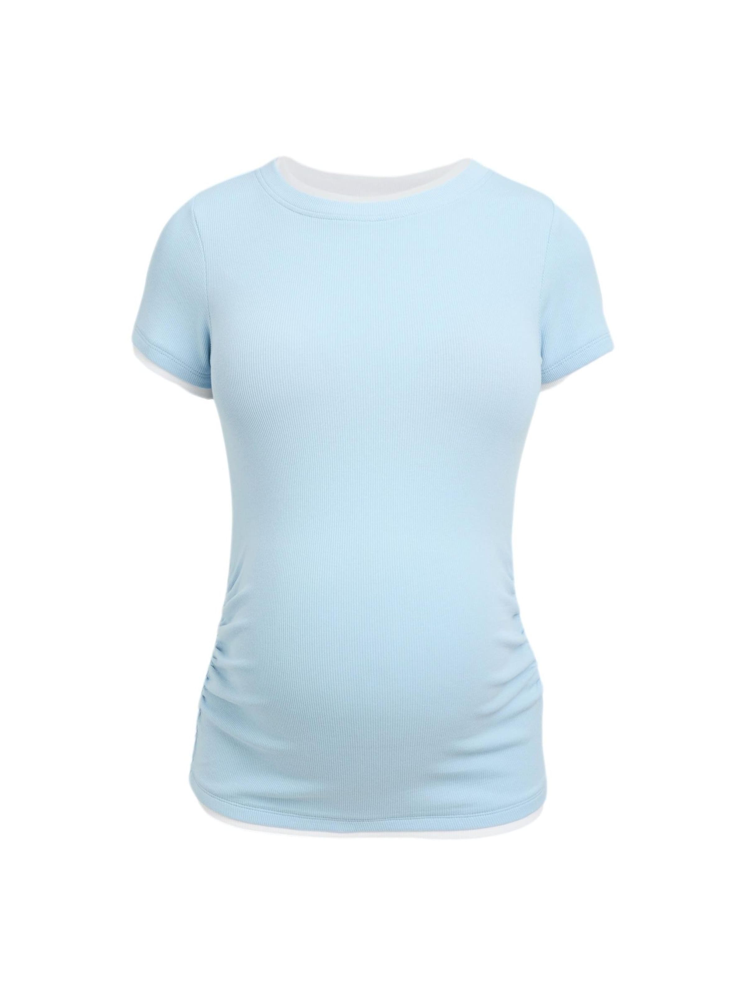 Next - Camiseta en azul: frente