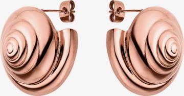 PURELEI - Pendientes 'Nautical Big' en oro: frente