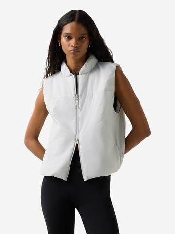 Bogner Fire + Ice Weste 'Kaila' in Grau: Vorderseite