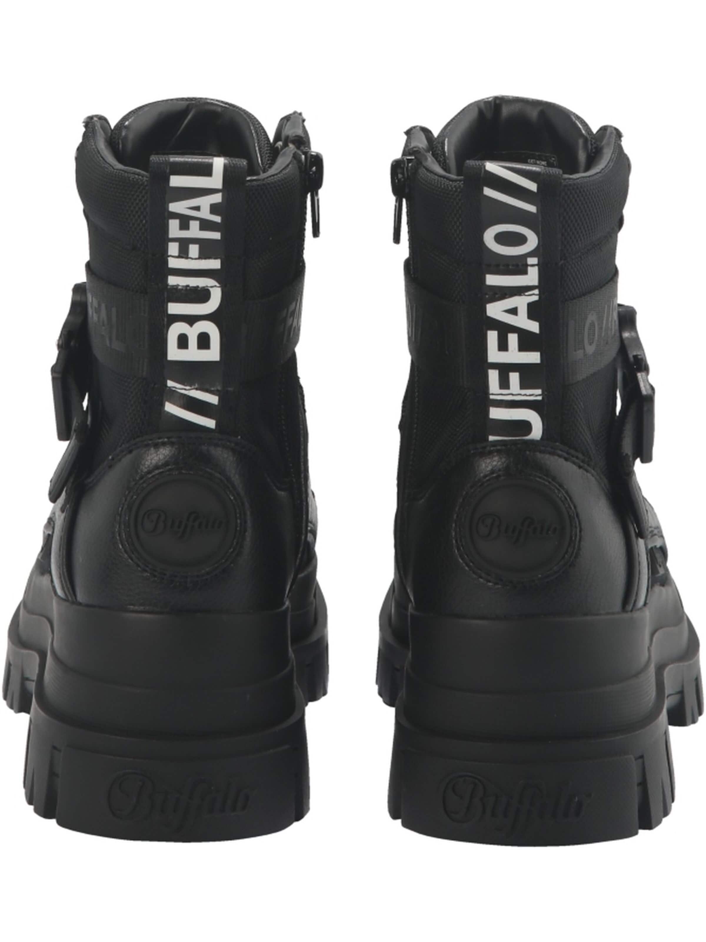 BUFFALO Boots 'Aspha Com1' in Black