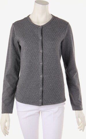 Cyrillus PARIS Sweatshirt & Zip-Up Hoodie in S in Grey: front