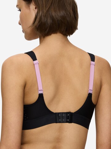 Triumph Triaction Minimiser Bra 'Extreme Lite' in Black
