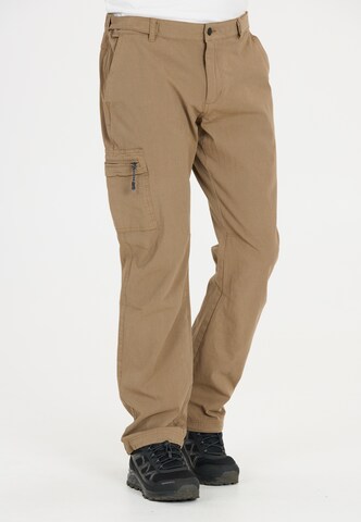 Whistler Regular Sports trousers 'Levanger' in Brown: front
