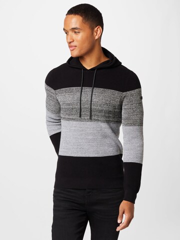 Key Largo Sweater 'JULIAN' in Black: front