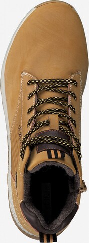 s.Oliver Lace-Up Boots in Beige