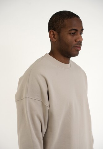 Johnny Urban Sweatshirt 'Carter Oversized' i beige