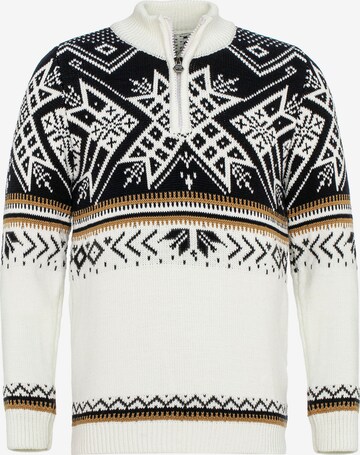 Redbridge Sweater in White: front