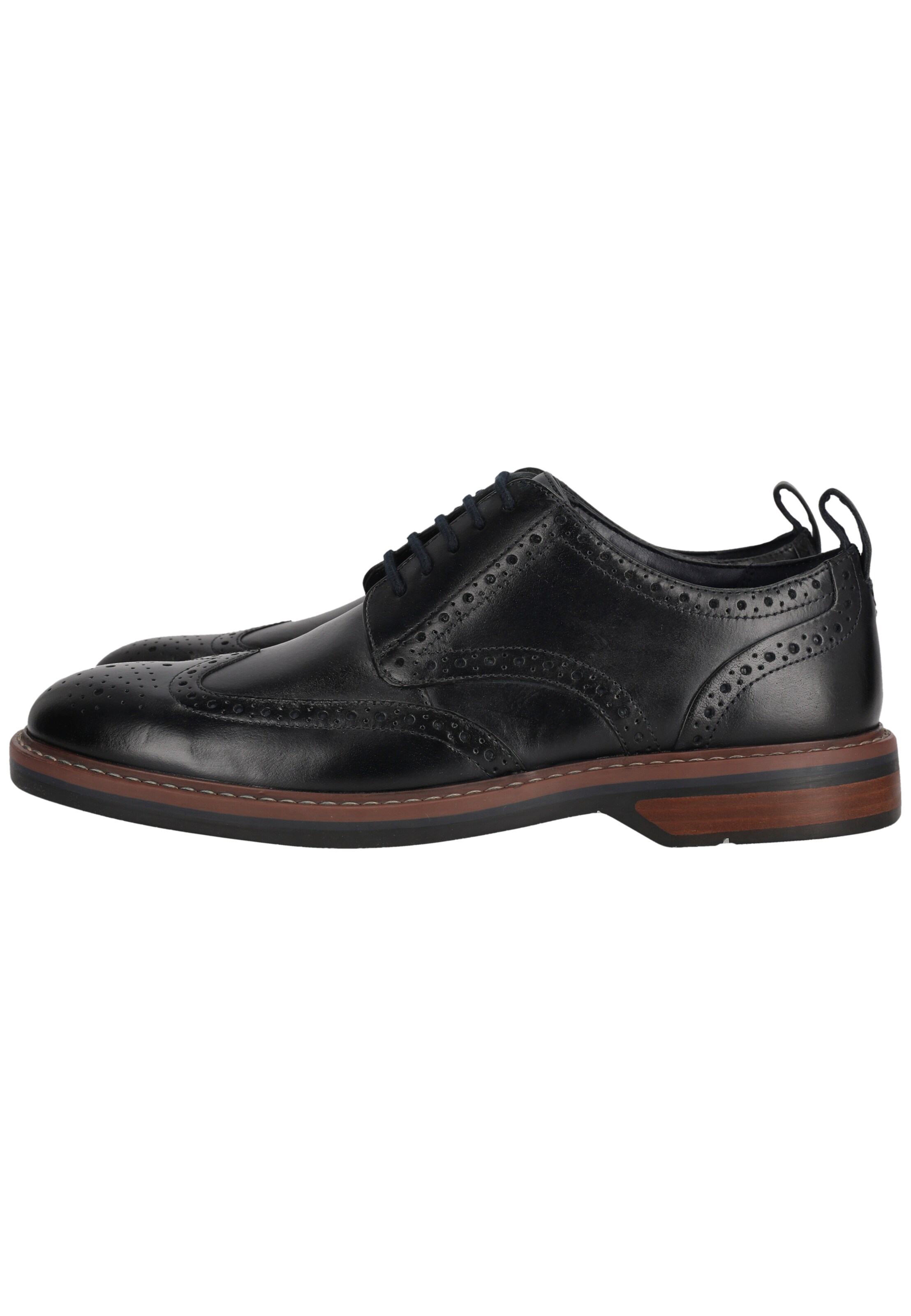 CLARKS Lace-up shoe 'Aldwin Limit' in Blue