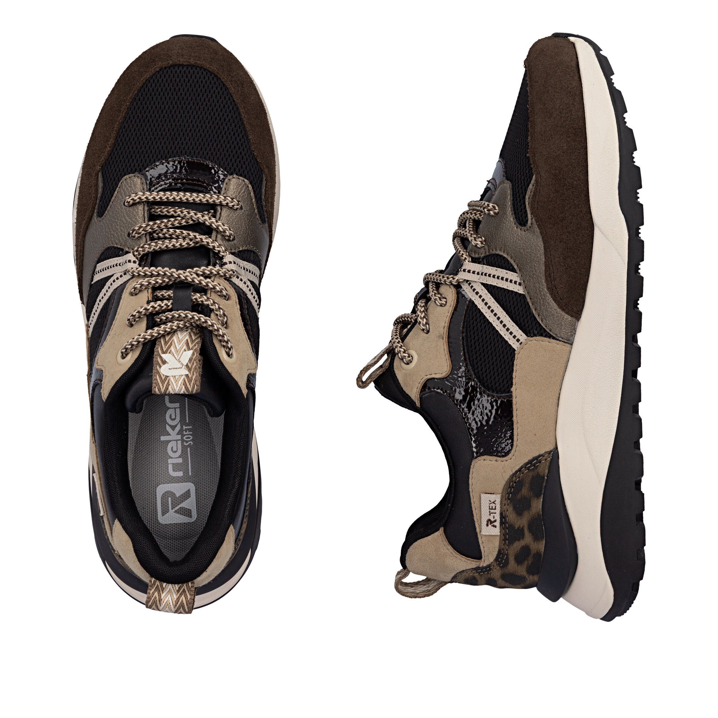 Rieker Sneaker in Braun