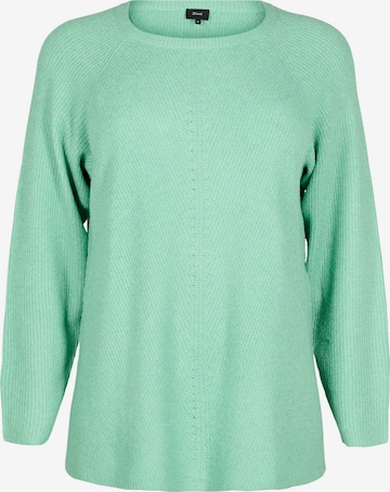 Zizzi Pullover 'Casunny' i grøn: forside