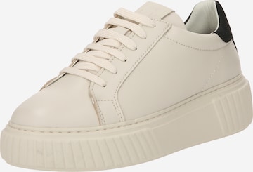 Baskets basses 'Svea 3A' Marc O'Polo en beige : devant