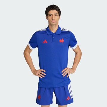 ADIDAS PERFORMANCE Poloshirt in Blau: Vorderseite