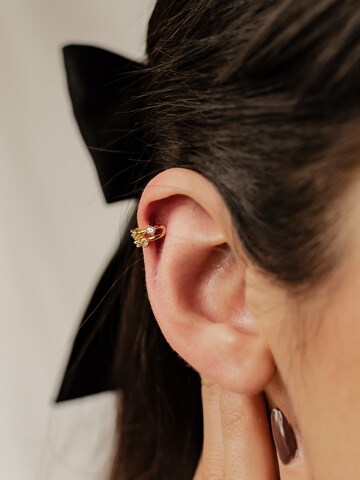 Hey Happiness - Pendientes 'Sparkle Band' en oro