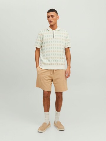 JACK & JONES Regular Pants 'Puck' in Brown