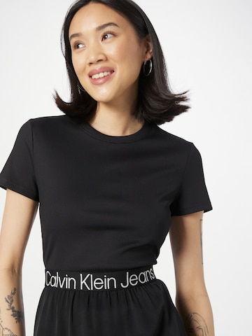 Calvin Klein Jeans Kleid in Schwarz