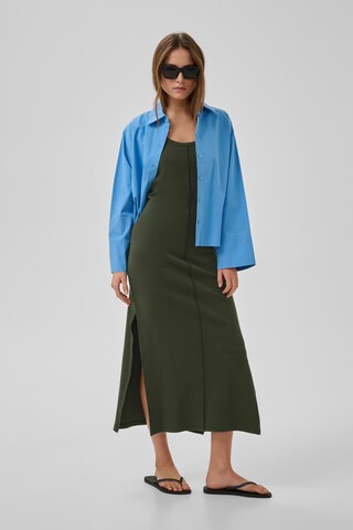 My Essential Wardrobe Jurk in Groen: voorkant