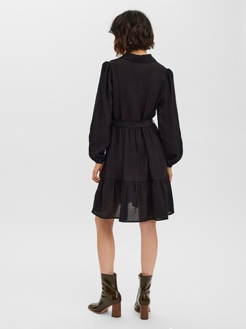 VERO MODA Shirt Dress 'Dharma' in Black