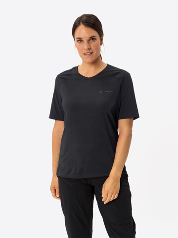 VAUDE Functioneel shirt 'Moab' in Zwart: voorkant