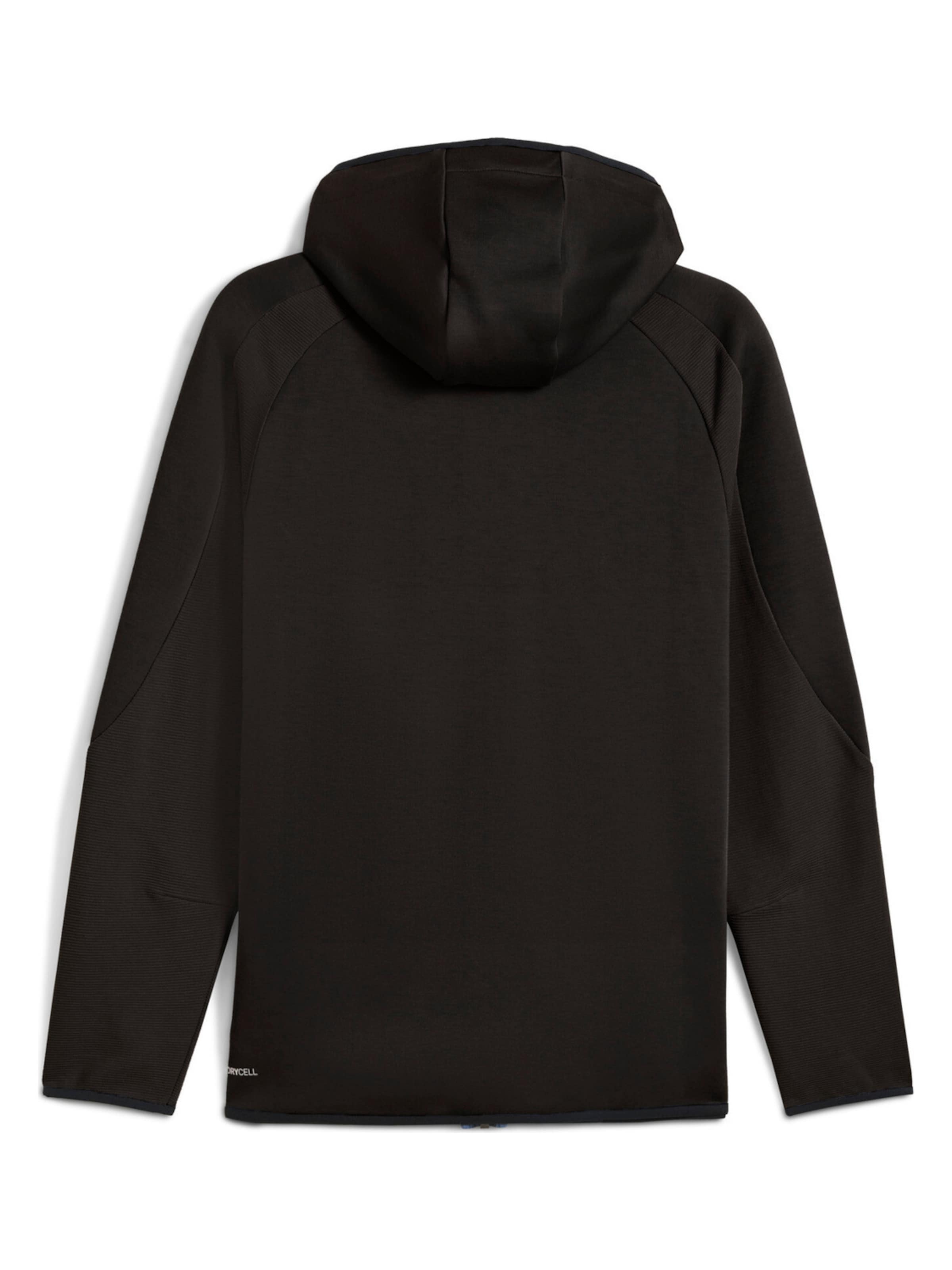 PUMA - Sudadera con cremallera 'Puma Evostripe Fz Hoodie Dk' en negro