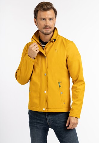 Schmuddelwedda - Chaqueta funcional en amarillo: frente