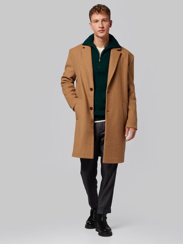 ABOUT YOU x Kevin Trapp Between-Seasons Coat 'Christoph' in Beige