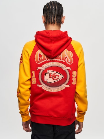Recovered Sweatshirt 'NFL Chiefs 1993' in Gelb